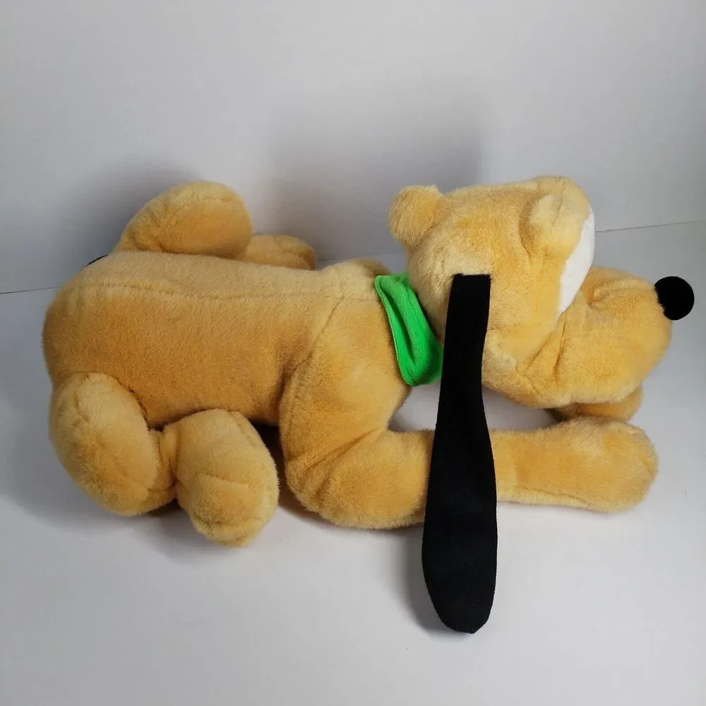 Vintage Pluto Plush Disneyland‎ Walt Disney Company Stuffed Animal Dog 16